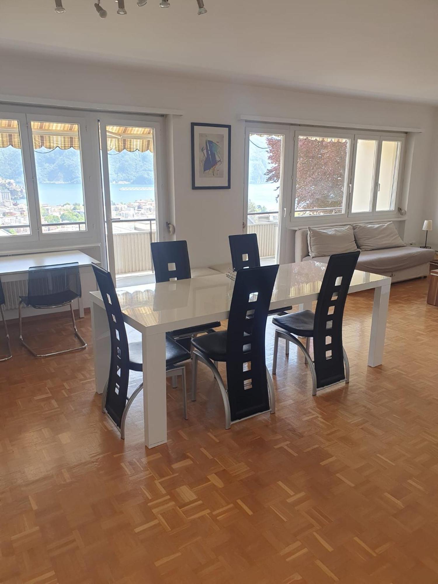 Lugano Lakeview Apartment With Self Check-In & Private Parking On Request 외부 사진