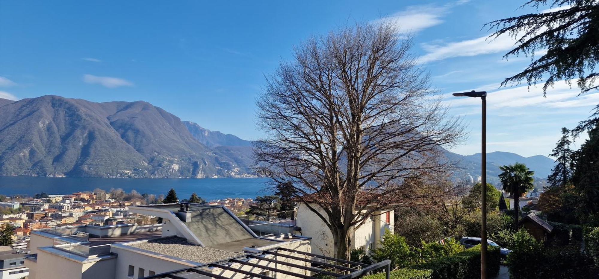 Lugano Lakeview Apartment With Self Check-In & Private Parking On Request 외부 사진